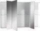 Миниатюра изображения товара Шкаф с зеркалом для ванной Айсберг Мега 105