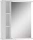 Миниатюра изображения товара Шкаф с зеркалом для ванной Айсберг Радуга 60 (белый)