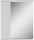 Миниатюра изображения товара Шкаф с зеркалом для ванной Айсберг Радуга 60 (белый)