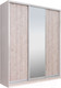 Миниатюра изображения товара Шкаф-купе Рэйгрупп 203 YSX Elgon РГ-02.02 (ясень снежный/сосна/хром)