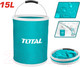 Миниатюра изображения товара Складное ведро TOTAL TGTFB15