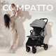 Миниатюра изображения товара Детская прогулочная коляска Sweet Baby Compatto (Grey)