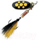 Миниатюра изображения товара Блесна DAM FZ Standard Dressed Spinner 3 S / 5122103 (Blacky)