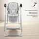Миниатюра изображения товара Стульчик для кормления Sweet Baby Fiesta (серый)