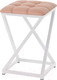 Миниатюра изображения товара Табурет AMC Comfort 8К6.7 (кожзам коралл/белый)