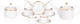 Миниатюра изображения товара Чайный набор Lefard Crown / 590-456 (золото)