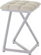 Миниатюра изображения товара Табурет AMC Comfort 9К5.3 (кожзам бежевый/серебристый)