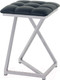 Миниатюра изображения товара Табурет AMC Comfort 9К5.16 (кожзам антрацит/серебристый)