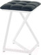 Миниатюра изображения товара Табурет AMC Comfort 9К6.16 (кожзам антрацит/белый)