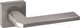 Миниатюра изображения товара Ручка дверная Ренц Кераско / INDH 97-02 MSN (никель супер матовый)