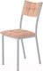 Миниатюра изображения товара Стул AMC Comfort 3К5.7 (кожзам коралл/серебристый)