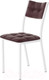Миниатюра изображения товара Стул AMC Comfort 3К6.14 (кожзам бордовый/белый)