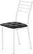 Миниатюра изображения товара Стул AMC Comfort 4К6.1 (кожзам черный/белый)