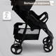 Миниатюра изображения товара Детская прогулочная коляска Sweet Baby Rapido (Black)