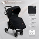 Миниатюра изображения товара Детская прогулочная коляска Sweet Baby Rapido (Black)