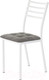 Миниатюра изображения товара Стул AMC Comfort 4К6.5 (кожзам графит/белый)