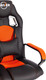 Миниатюра изображения товара Кресло геймерское Tetchair Driver кожзам/ткань (черный/оранжевый)