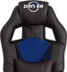 Миниатюра изображения товара Кресло геймерское Tetchair Driver кожзам/ткань (черный/синий)