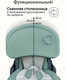 Миниатюра изображения товара Стульчик для кормления Bubago Amelia / BG 103-3 (Frost Green)
