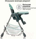 Миниатюра изображения товара Стульчик для кормления Bubago Amelia / BG 103-3 (Frost Green)