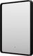 Миниатюра изображения товара Зеркало Brevita Mercury MER-Rett6-060/80-black