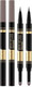 Миниатюра изображения товара Карандаш для бровей Eveline Cosmetics Brow Art Duo Ультратонкий водост маркер и пудра тон 02 Medium