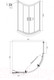 Миниатюра изображения товара Душевой уголок Ambassador Royal 100x100x200 / 18015105