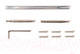 Миниатюра изображения товара Ручка дверная Apecs H-0860-Z-CR