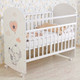 Миниатюра изображения товара Детская кроватка Фея 701 Слоник / 0002549.9.14 (белый)