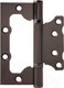 Миниатюра изображения товара Петля дверная Apecs 100x75x2.5-B2-Steel-BN