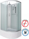 Миниатюра изображения товара Душевая кабина Niagara NG-2310-14LBKT 120x80x200 (матовое стекло)