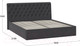 Миниатюра изображения товара Двуспальная кровать ТриЯ Скарлет универсальная тип 1 180x200 (велюр графит)