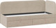 Миниатюра изображения товара Кровать-тахта ТриЯ Молли 800 тип 1 (микровелюр Scandi Cream 03)