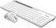 Миниатюра изображения товара Комплект клавиатура и мышь A4Tech Wireless Desktop Fstyler FB2535C (Icy White)