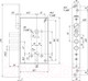 Миниатюра изображения товара Замок врезной Меттэм ЗВ4 713.0.0 ЗЩ
