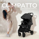 Миниатюра изображения товара Детская прогулочная коляска Sweet Baby Compatto (Black)