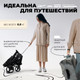 Миниатюра изображения товара Детская прогулочная коляска Sweet Baby Compatto (Black)