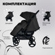 Миниатюра изображения товара Детская прогулочная коляска Sweet Baby Compatto (Black)