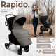Миниатюра изображения товара Детская прогулочная коляска Sweet Baby Rapido (Dark Grey)