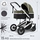 Миниатюра изображения товара Детская универсальная коляска Sweet Baby Amare 2 в 1 (Olive)