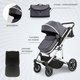 Миниатюра изображения товара Детская универсальная коляска Sweet Baby Amare 2 в 1 (Grey)