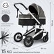 Миниатюра изображения товара Детская универсальная коляска Sweet Baby Amare 2 в 1 (Brown)