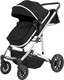 Миниатюра изображения товара Детская универсальная коляска Sweet Baby Amare 2 в 1 (Black)