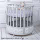 Миниатюра изображения товара Детская кровать-трансформер Sweet Baby Cappellini Bianco 7 в 1 (белый)