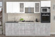 Миниатюра изображения товара Кухонный гарнитур Интерлиния Мила 2.8 ВТ (белый платинум/бетон/бискайская сосна)