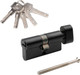 Миниатюра изображения товара Цилиндровый механизм замка VELA ZZ-60-T-Black (черный)