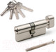 Миниатюра изображения товара Цилиндровый механизм замка VELA AB-70-T-CR (хром)