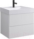 Миниатюра изображения товара Тумба под умывальник Belux Сиртаки НП 60-02 (1, белый глянцевый)