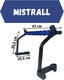 Миниатюра изображения товара Крепление для платформы рыболовной Mistrall AM-6009547