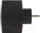 Миниатюра изображения товара Электроразветвитель ЭРА SP-2-USB-W / Б0049536 (черный)
